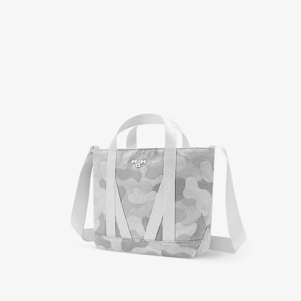 Mah Grey MaH | Denim Gray Crossbody Tote Bag For Daily Use – MaH Japan